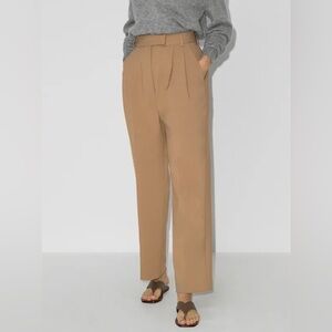 The Frankie Shop Tan Women's Trousers